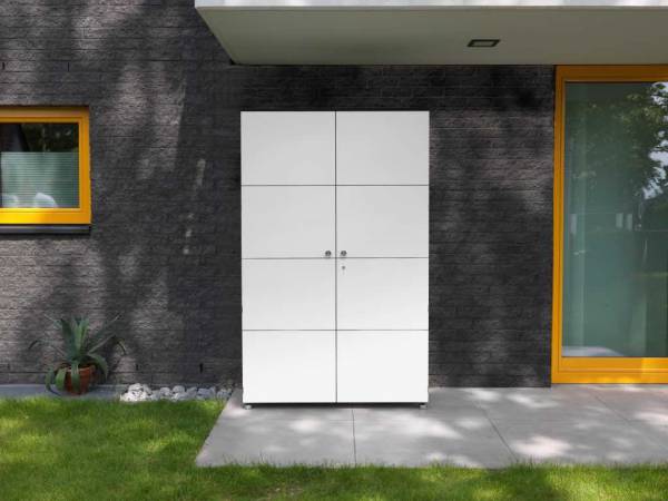 Gartenschrank Organizer XL von CITYGARTEN - geschlossen